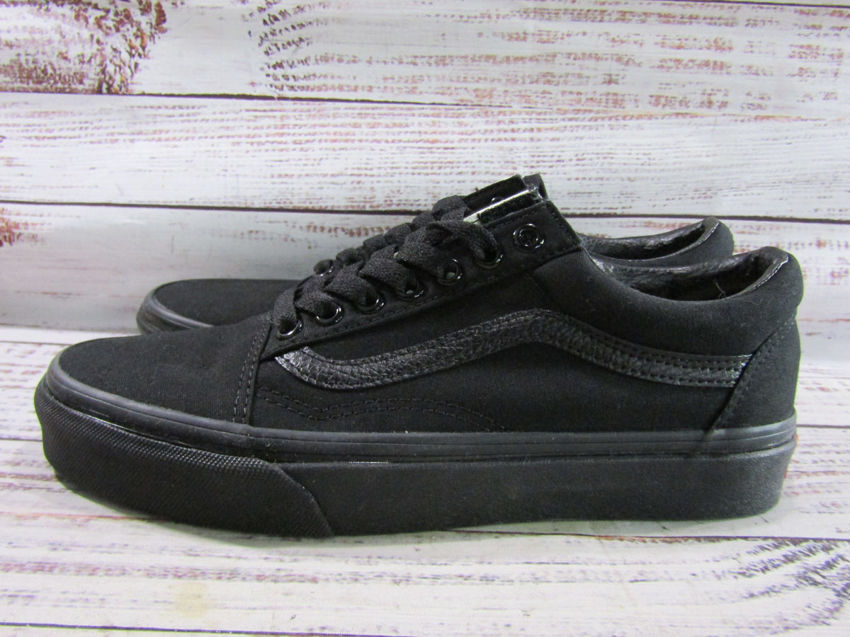 VANS Old Skool Women's Black Low Top Sneakers Size 8