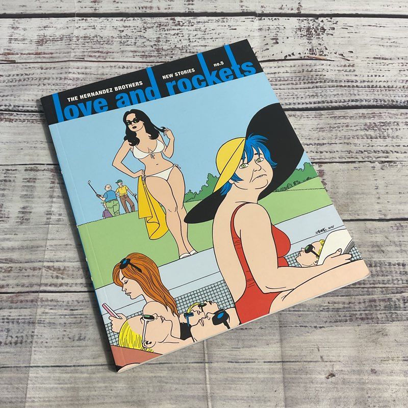 Love And Rockets: New Stories No. 5 Hernandez Brothers Graphic Novel Paperback