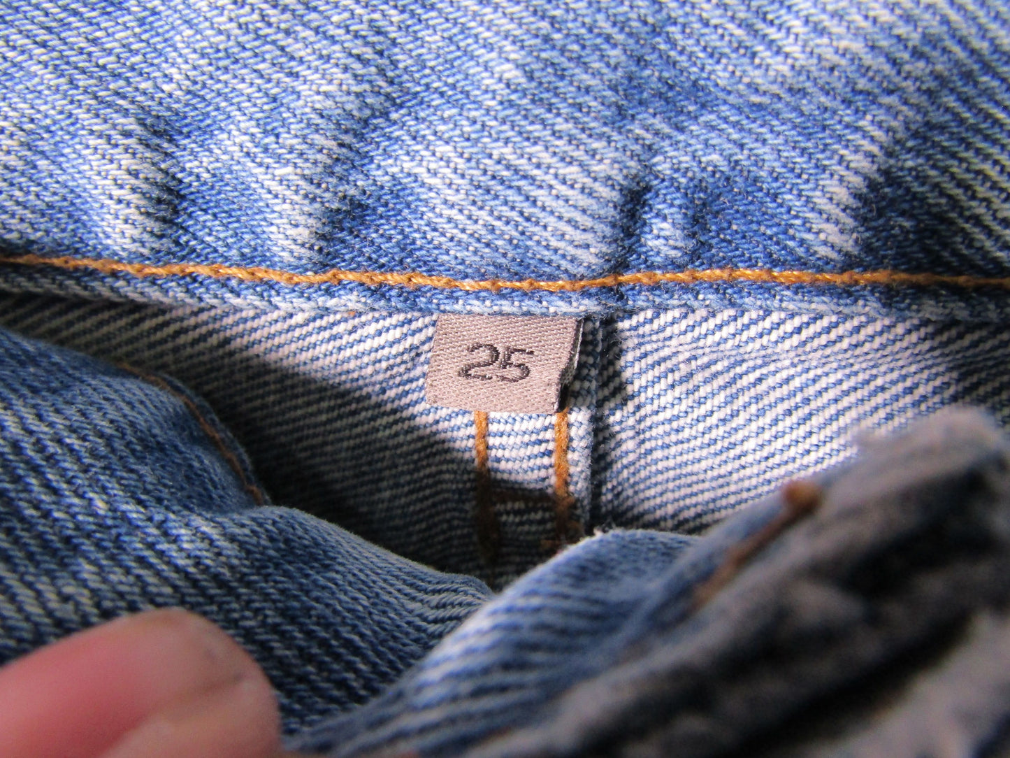 Carmar Hermia Women's Galexia Blue Straight Cut Out Denim Jeans Size 25