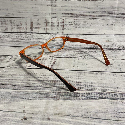 Jean Lafont Eva 7038 Eggplant Purple & Orange Glasses Glasses FRAMES ONLY