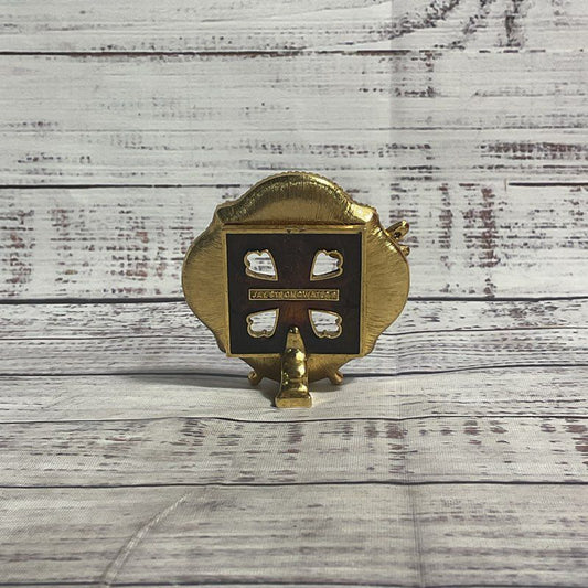 Jay Strongwater 2.5" Golden Dragonfly Mini Swarovski Crystal Photo Frame