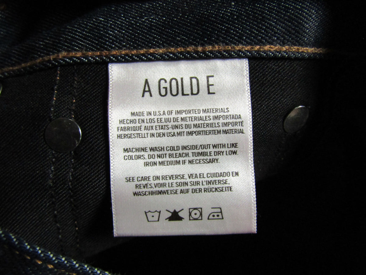 Agolde Men's Blue Denim Cotton Blend Jeans Size 28 x 30