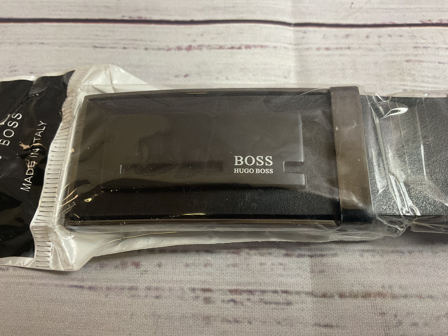 Hugo Boss Black Belt New in Packaging - Size 42"