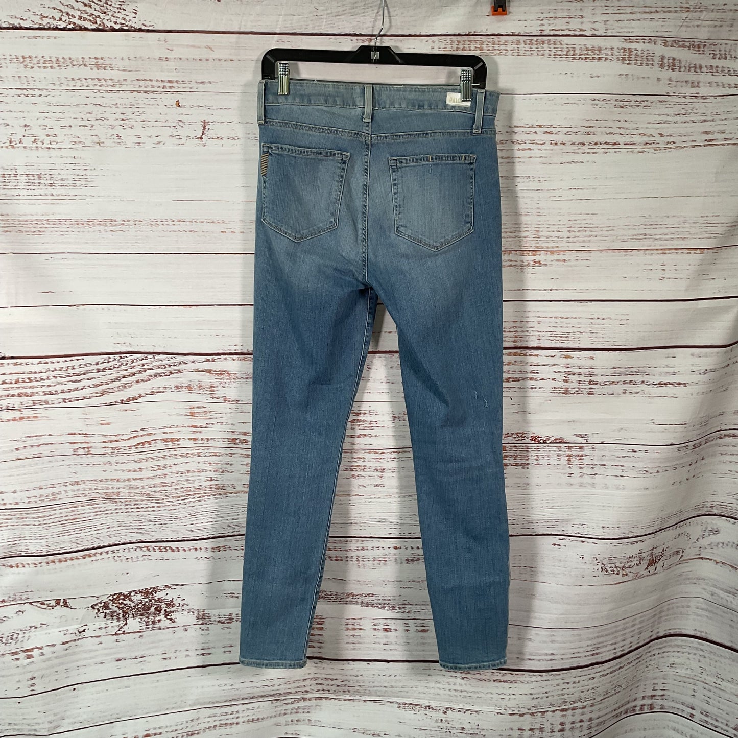 Paige Hoxton Ankle Blue Silver Stripe Jeans Pants - Size 29
