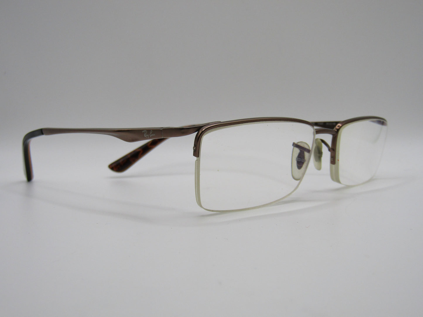 Ray-Ban RB8678 Half Rim Titanium Eyeglasses Frame
