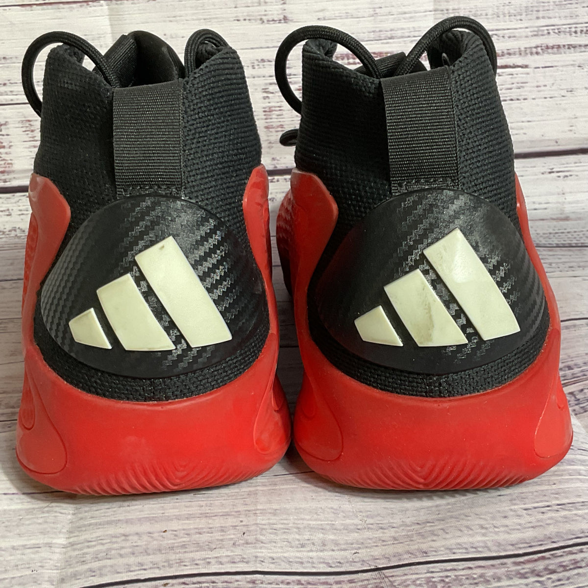 ADIDAS AE1 Men's Black & Red Sneaker Shoes- SZ 8.5