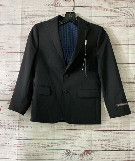 Boy's Michael Kors Black Wool Blend Dress Jacket Size 10 REG/10 YRS Retail $179