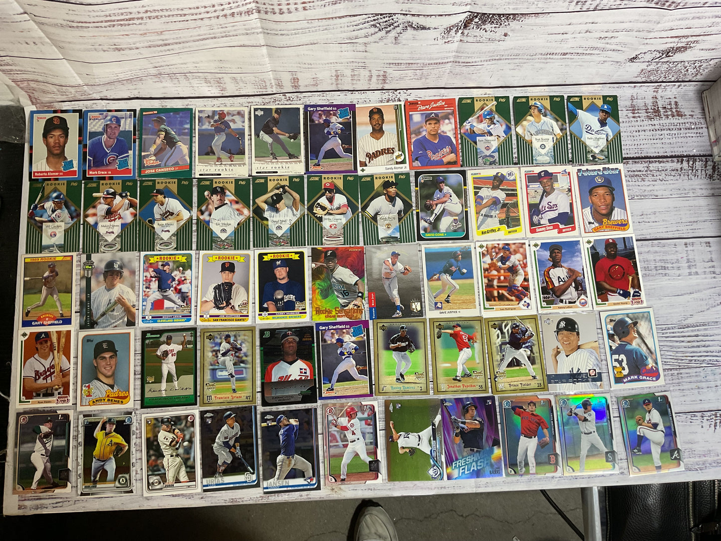750+ MIXED LOT of Rookie Draft Bowman Chrome Heritage, Prospect Baseball Cards