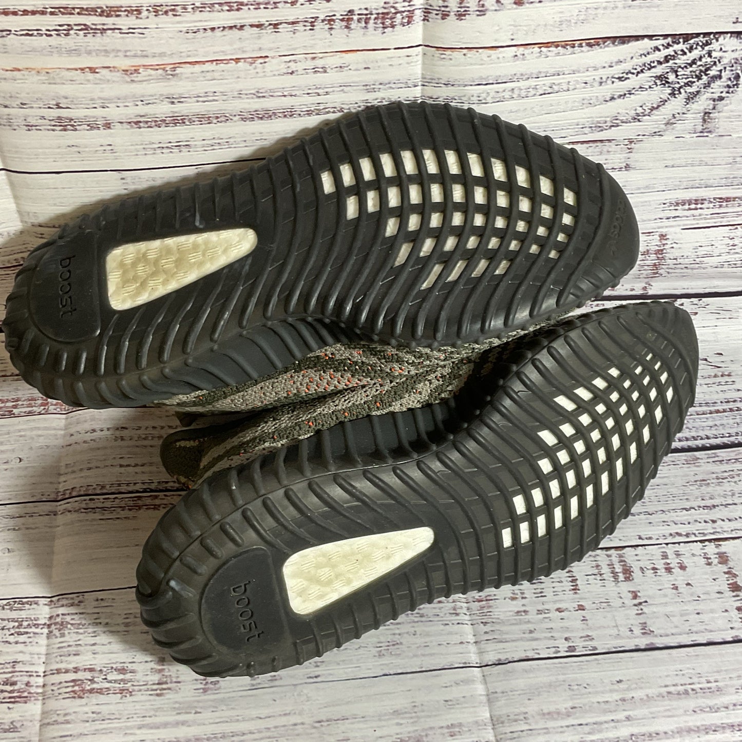 ADIDAS SPLY-350 V2 Boost Men's Gray Orange Shoes- SZ 6