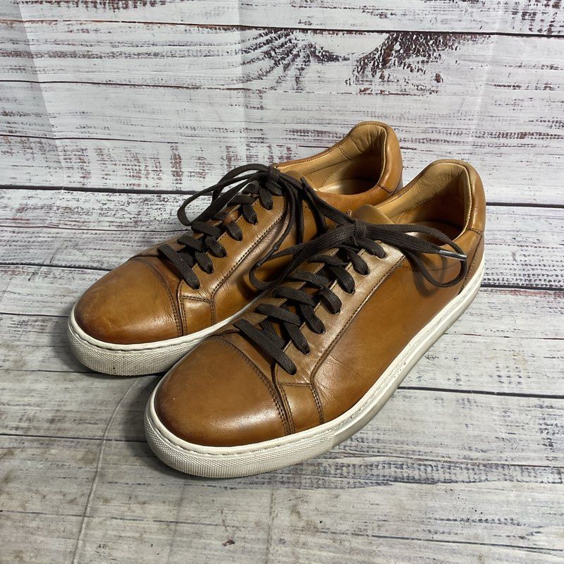 Magnanni Magnifico Brown Leather Sneaker Men's 8.5 US