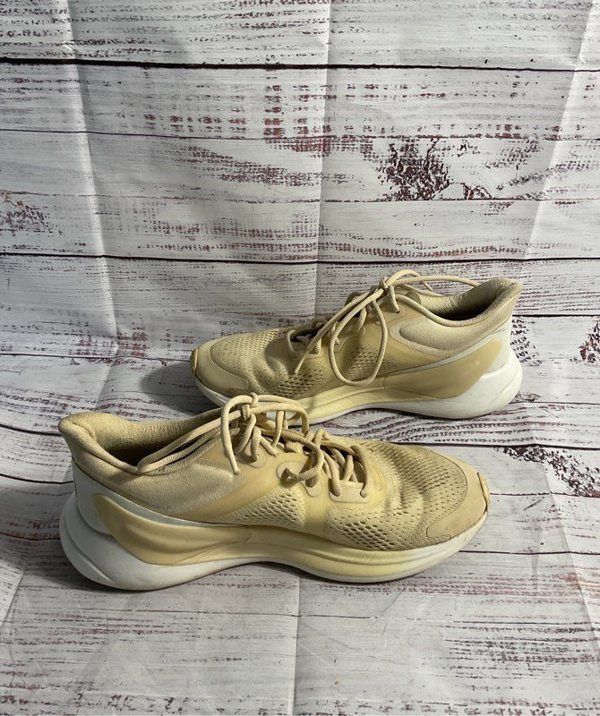 Lululemon Blissfeel Women's Running Shoes Pale Linen / White Size 8