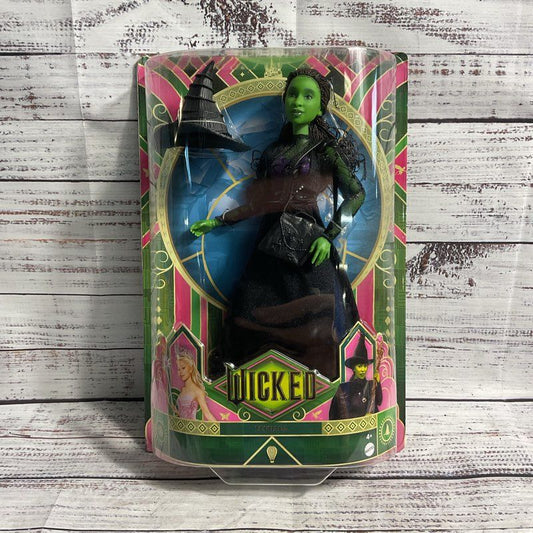 NIB Barbie X Wicked Elphaba The Witch Fashion Doll