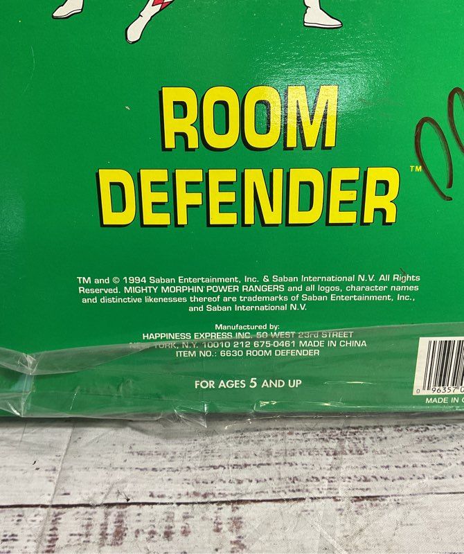 Talking Room Defender Mighty Morphin Power Rangers 1994 New Sealed