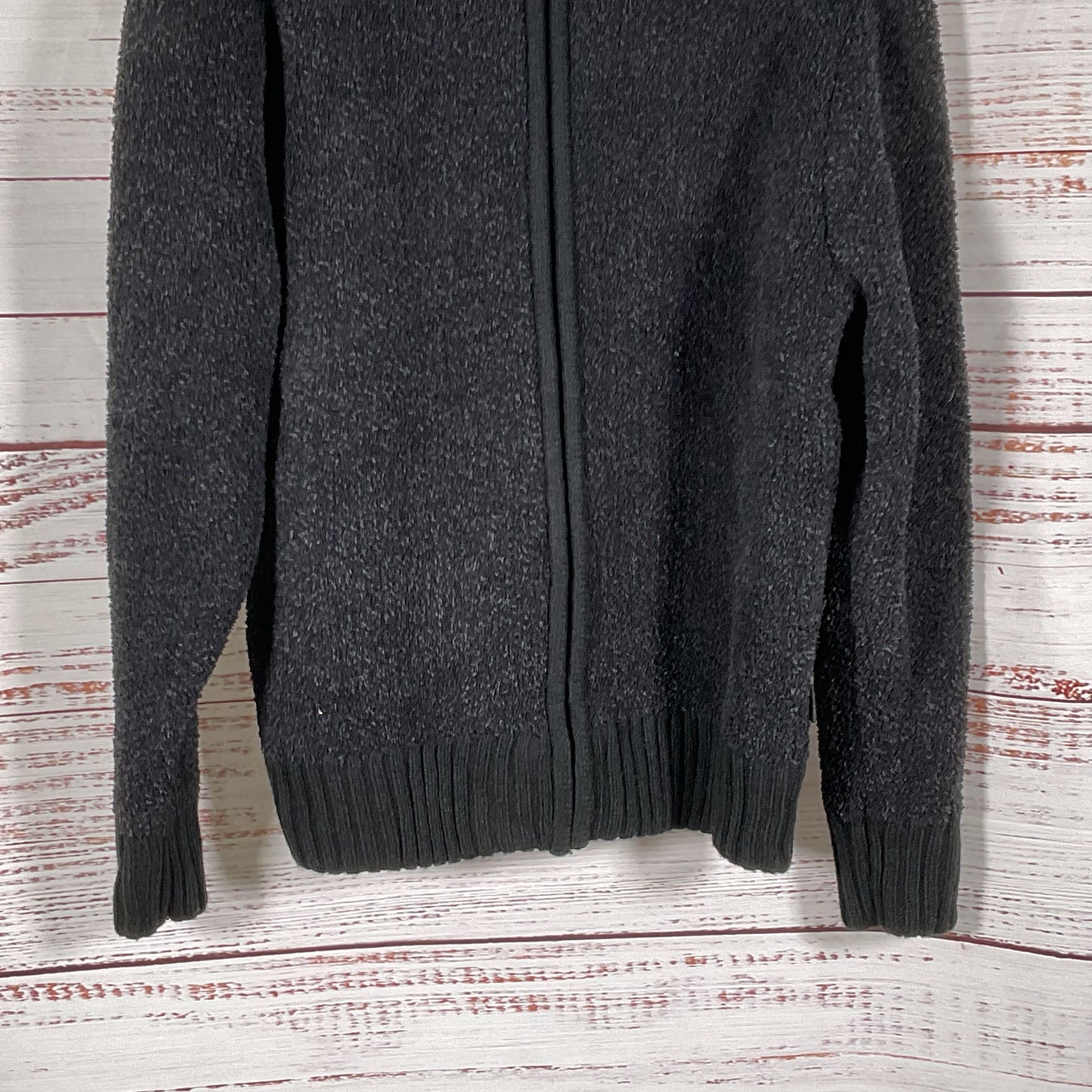 KASHWERE Women's Chenilla Lite Full Zip Jacket- SZ L