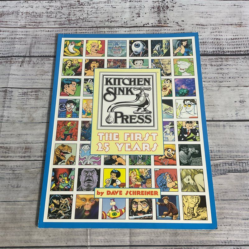 Vtg. 1994 Kitchen Sink The First 25 Years Dave Schreiner 1st Print