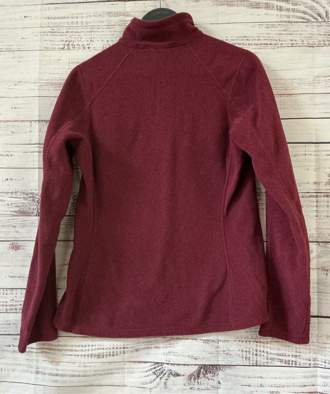 Women's The North Face Burgundy Fleece Pullover Size S