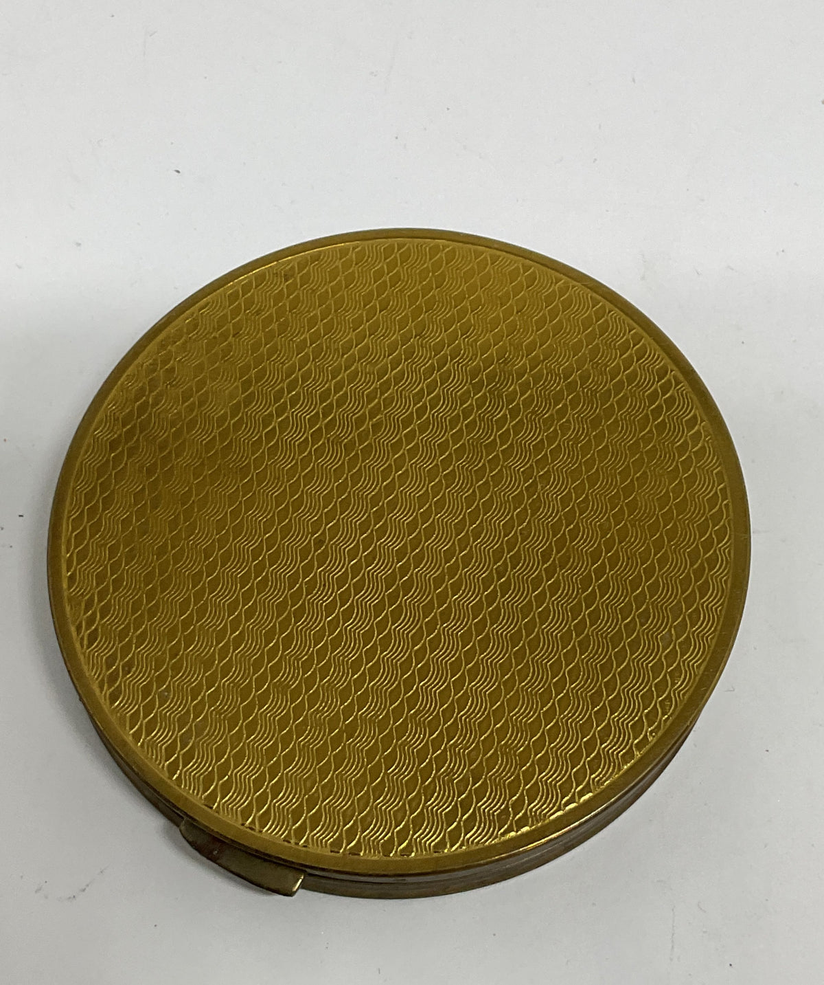 Vintage United States Navy Usn Makeup Compact Case With Mirror AS IS