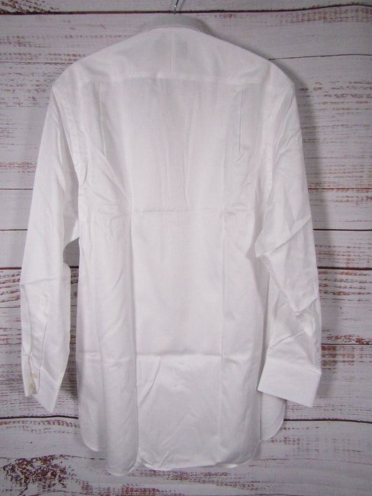 Charles Tyrwhitt White Egyptian Cotton Twill Classic Fit Shirt Size 15.5 / 33in
