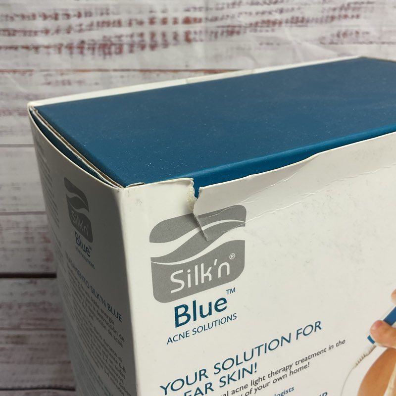 NOB HomeSkinovations Silk'n Blue Acne Solutions Blue Light Therapy