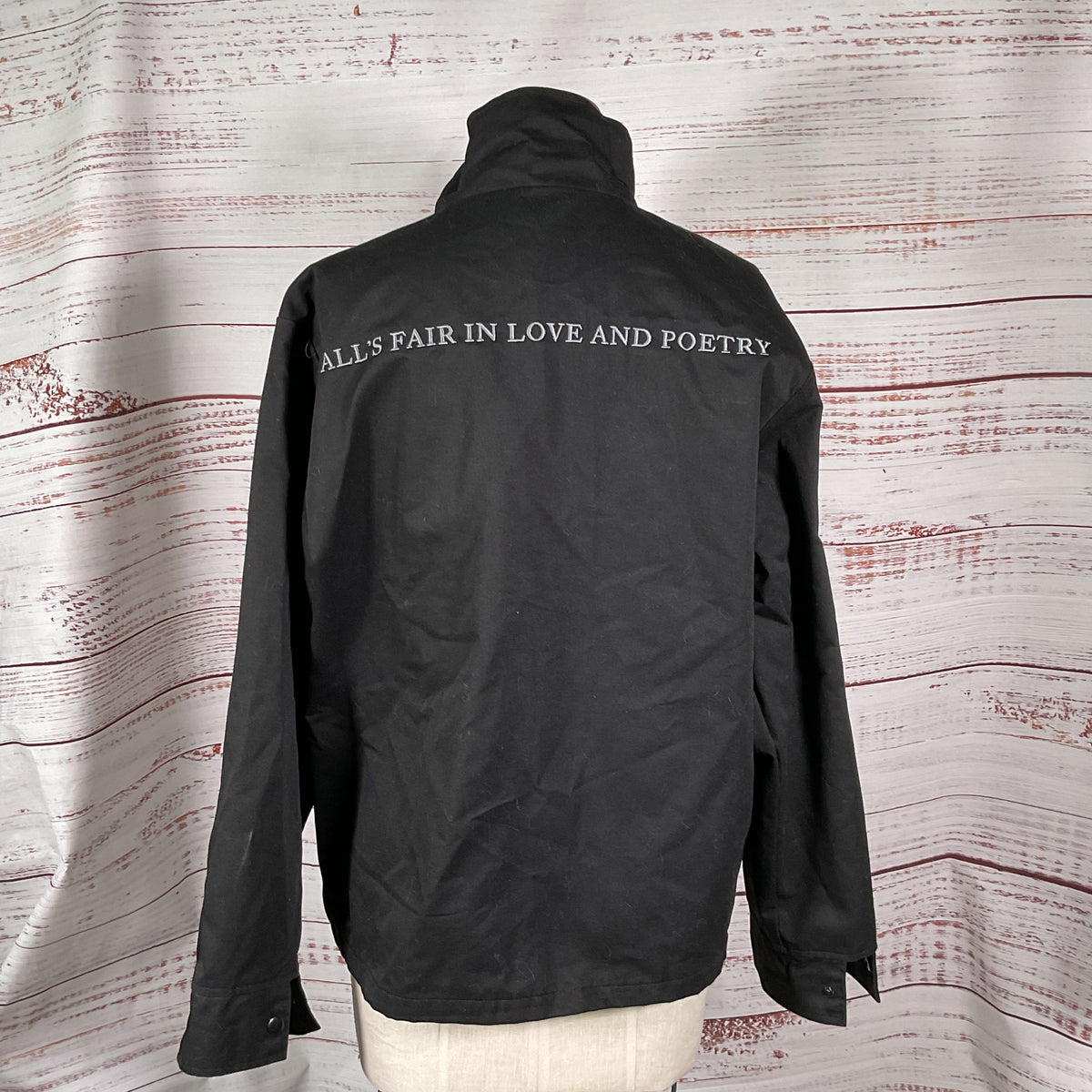 TAYLOR SWIFT The Tortured Poets Department Black Jacket- SZ L