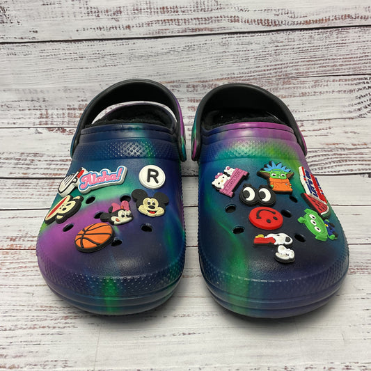 Crocs Galaxy Multi Colored Lined Shoe Slip On Unisex Adults 6M 8W