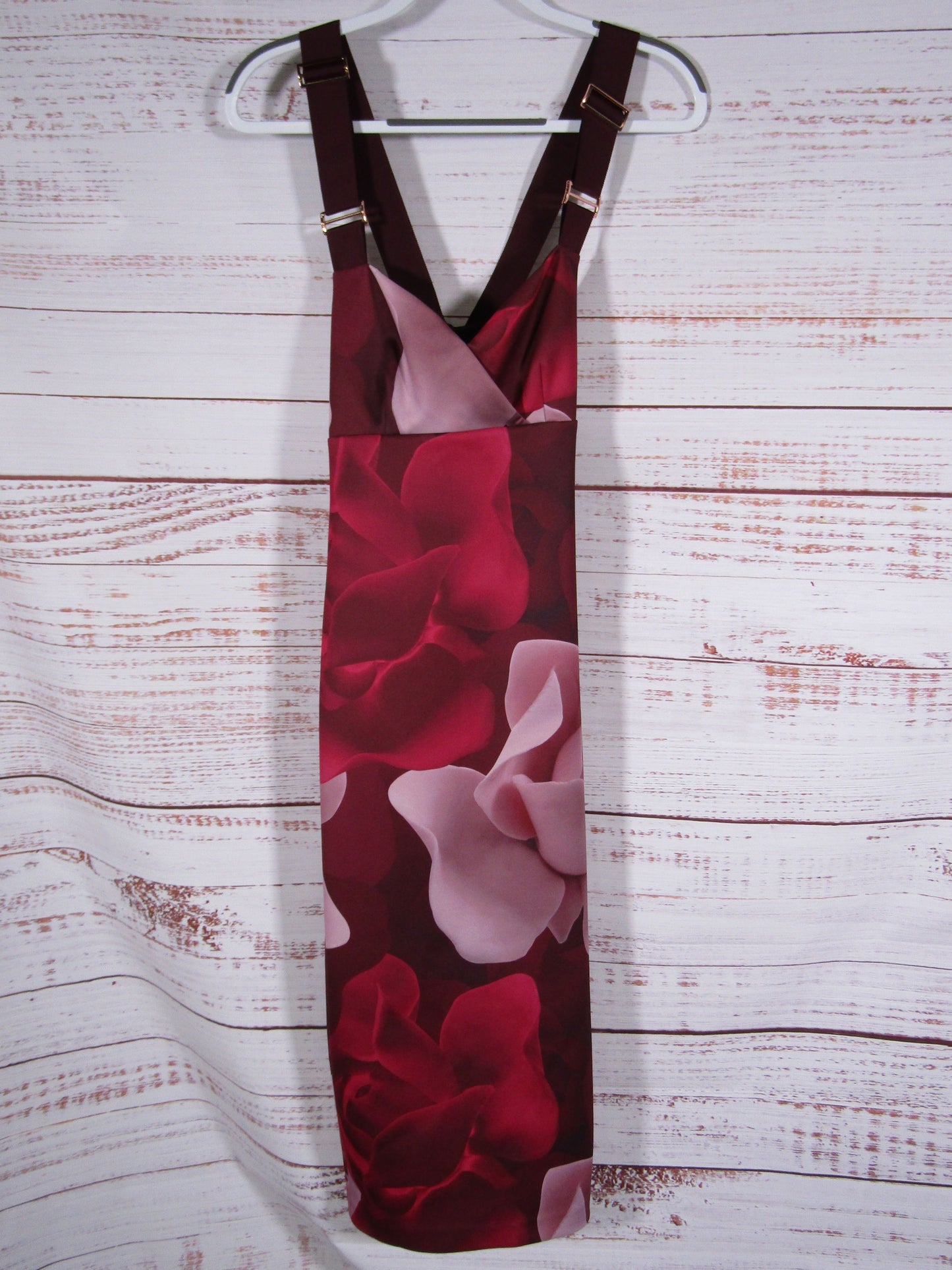 Ted Baker Mallie Women's Porcelain Rose Bodycon Dress Size 6