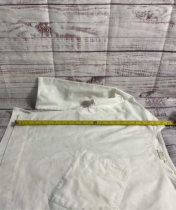 Gravel & Gold California Women's White Long Sleeve Top Size 1 / S