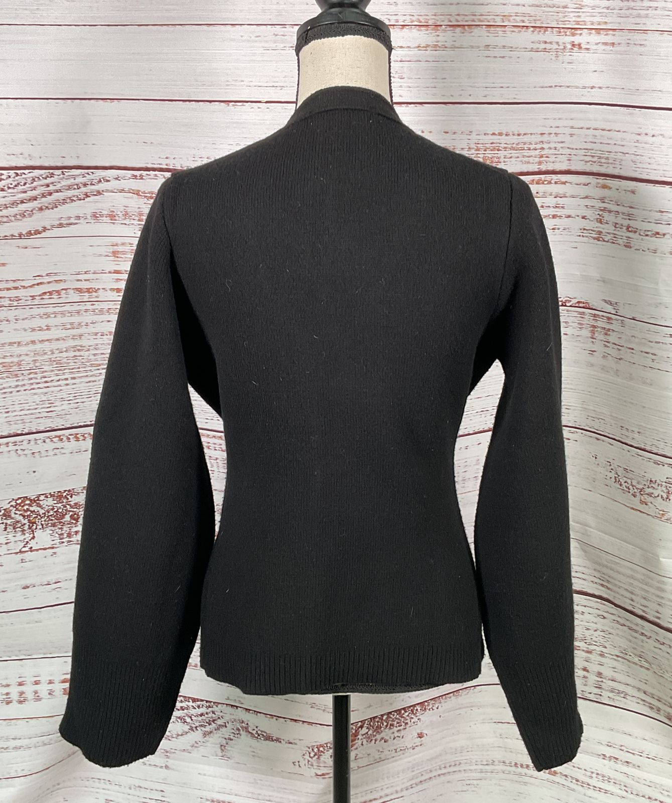Almina Concept V Neck Cardigan Black S