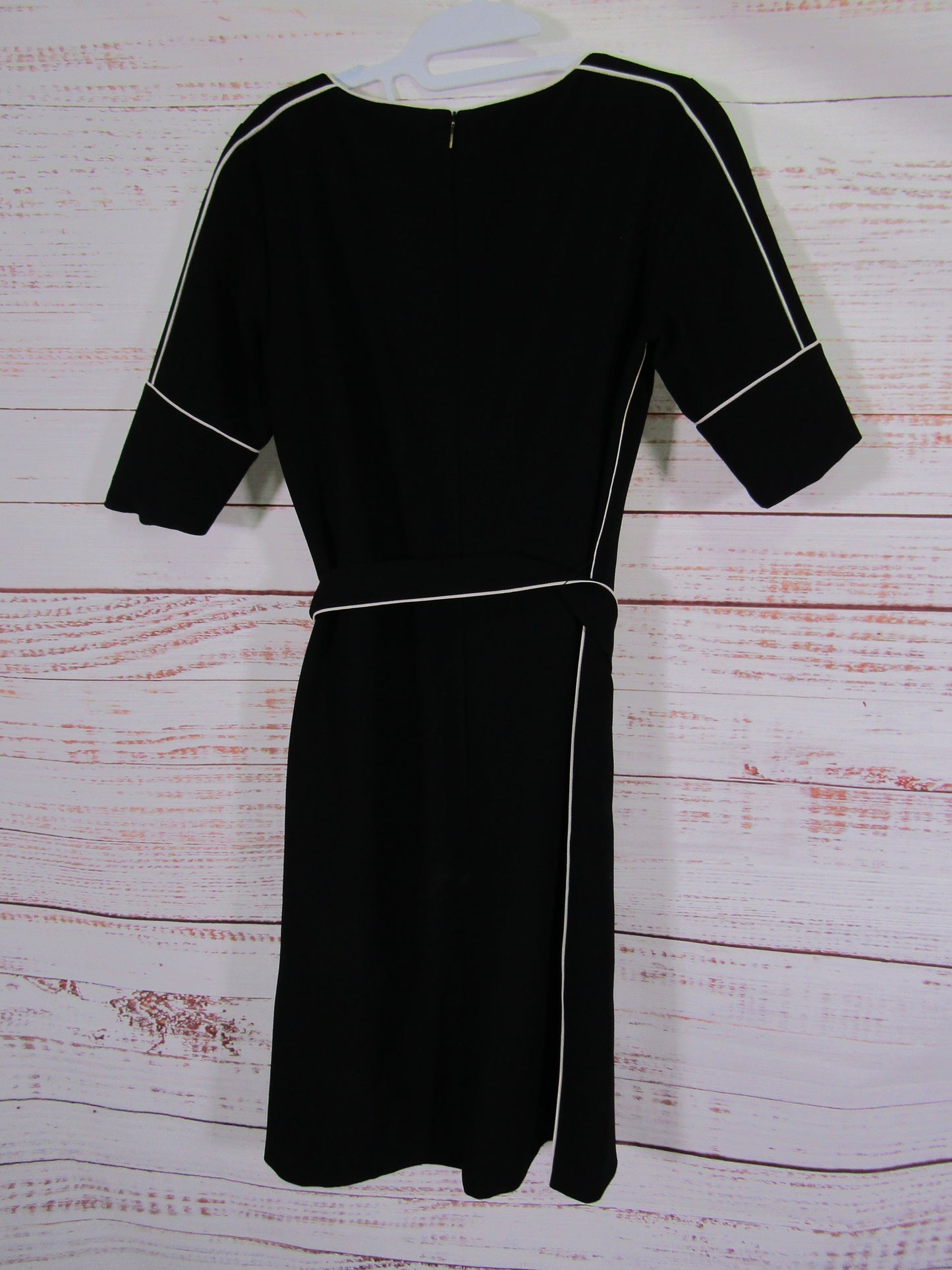 Hugo Boss Women's Black 3/4 Sleeve Dress With Blazer Jacket Suit Size 6