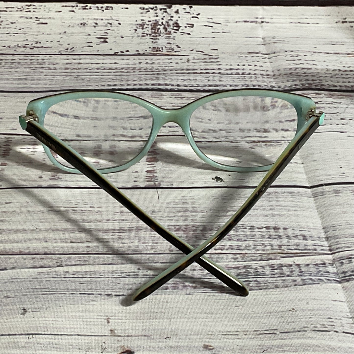 TIFFANY & CO. TF2097 8134 Women's Tortoise/Tiffany Blue Eyeglasses- 52[ ]16 135