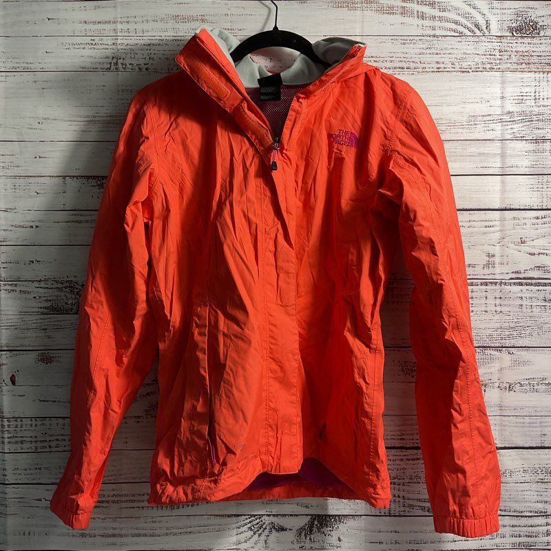 The North Face Coral Orange Wateproof Apex Elevation Jacket - Size S/P