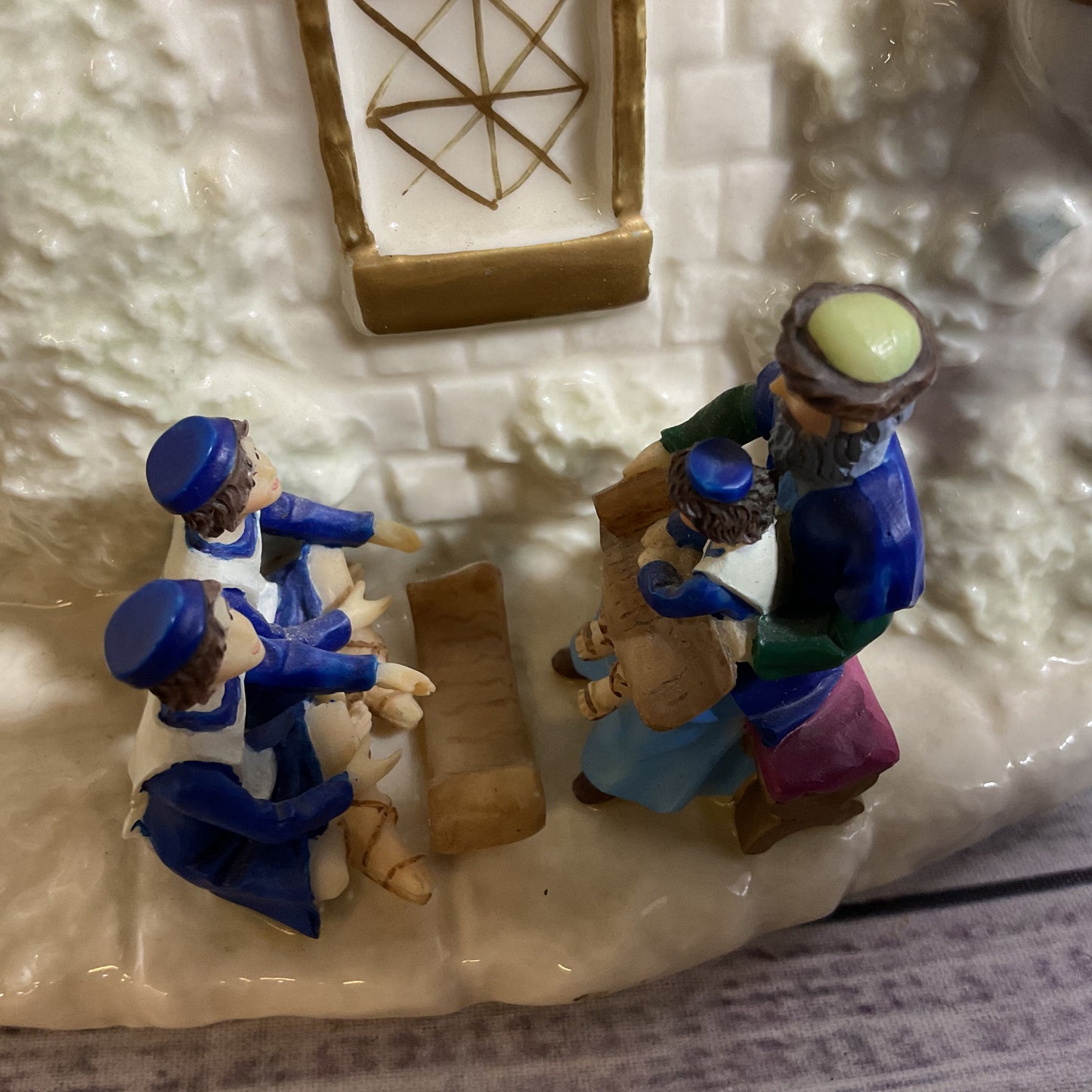 Judaica Purim Cookie Jar- MISSING LID