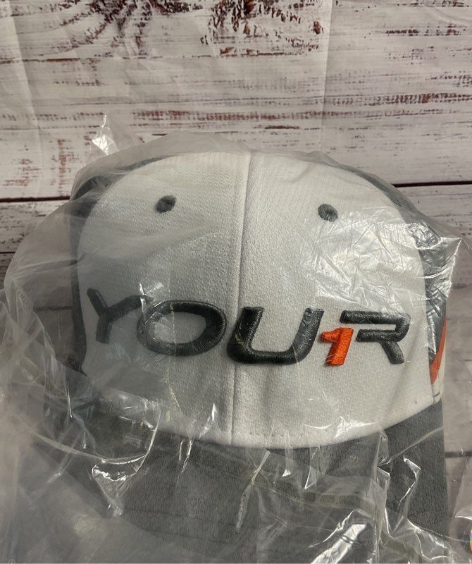 TaylorMade NEW Your 1 R1 Tour Launch Radar Grey Hat Golf Baseball Cap OSFA Gold