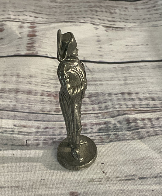Westair Napoléon Bonaparte Pewter Mini Figurine Silver