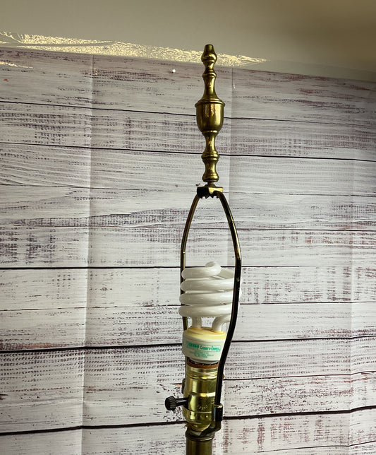TESTED AND WORKING Westal Brass Art Deco Lamp