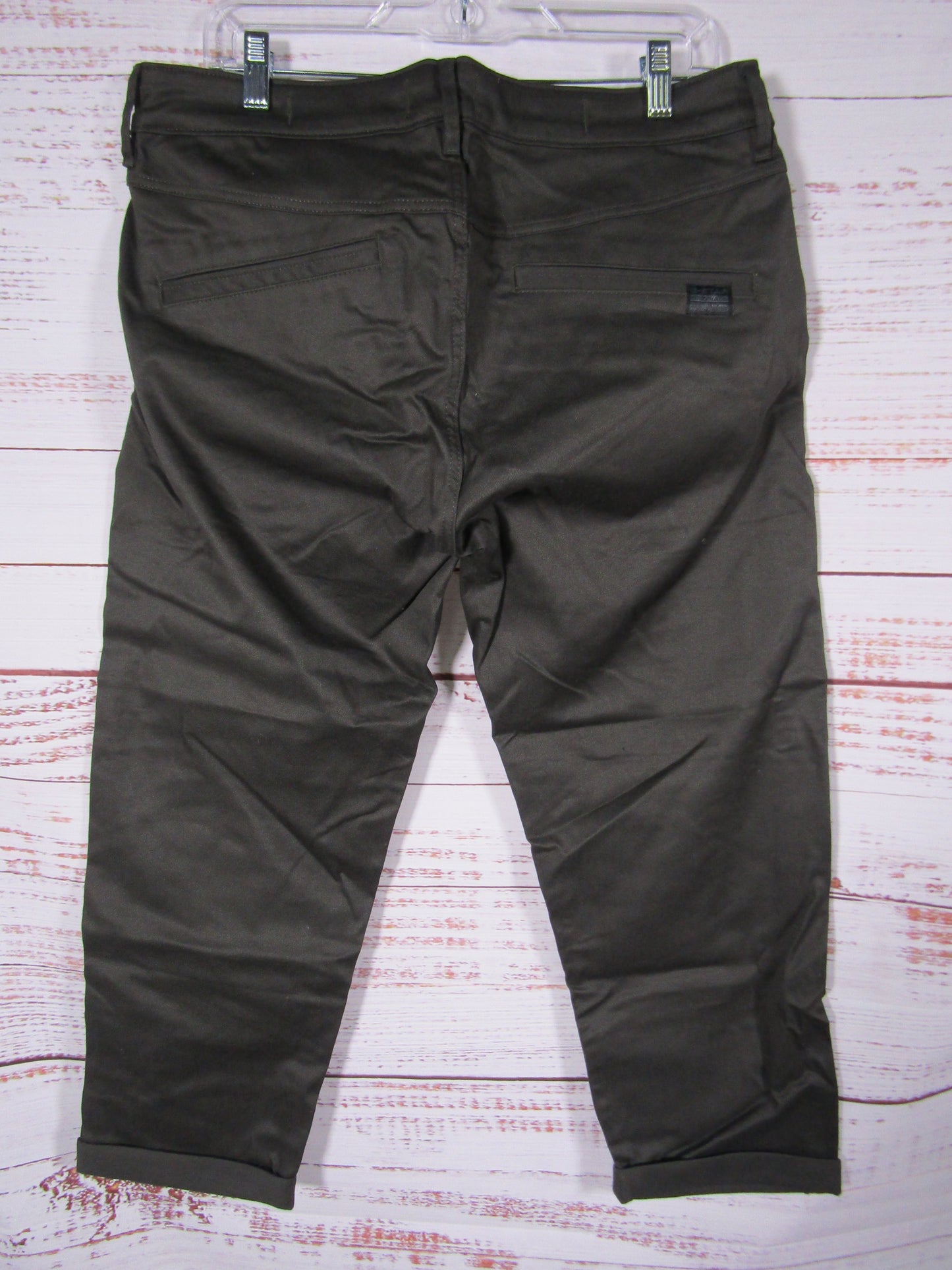 G-Star Kate Women's Gray Boyfriend Chino Pants Size 32