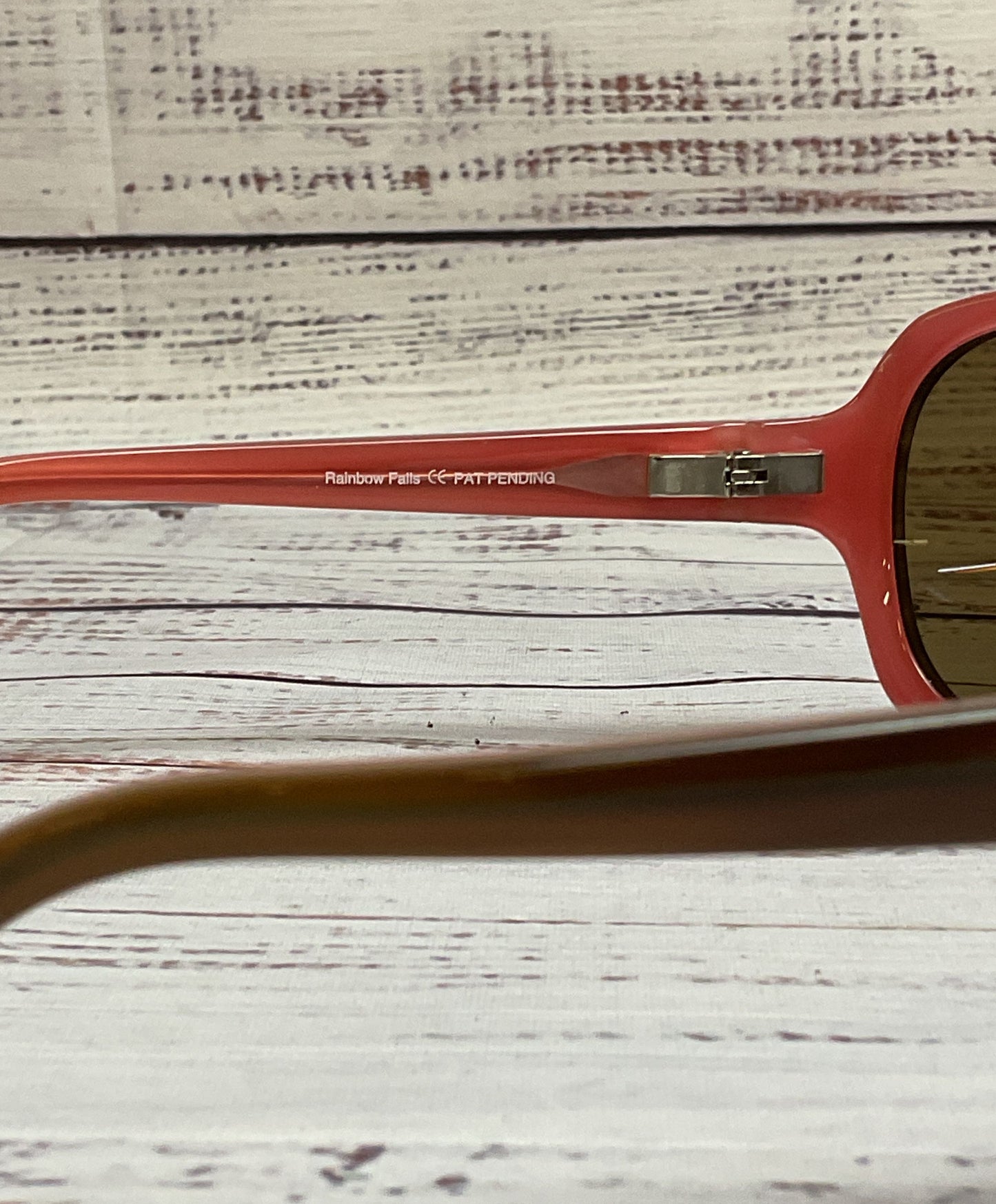 Cute Maui Jim Brown/Pink Rainbow Falls Sunglasses - Size O/S