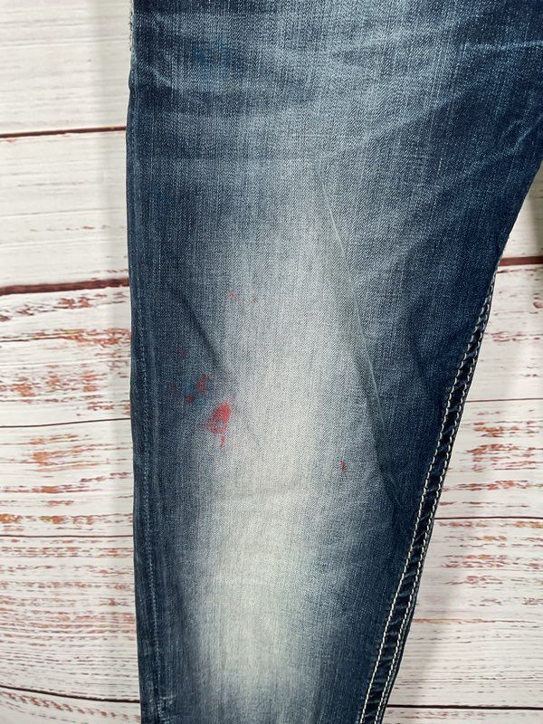 Miss Me Women's Low Rise Skinny Blue Jeans Size 30 JE80365X
