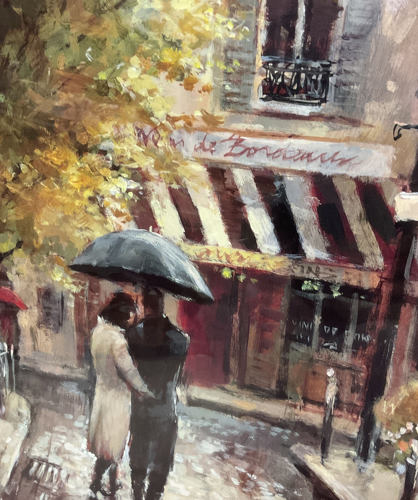 Romantic Stroll Print by Brent Heighton Framed PICK UP ONLY