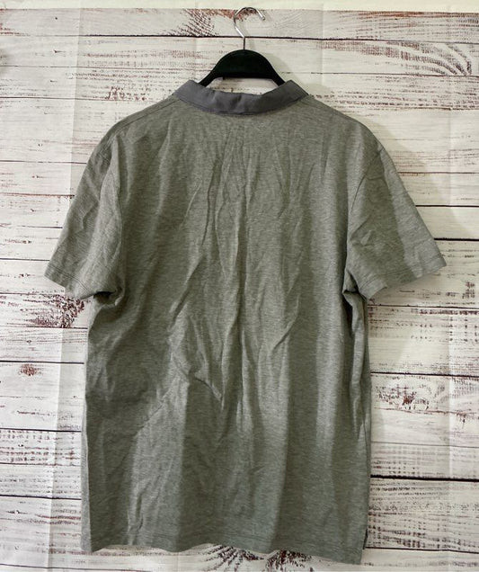 Men's Lanvin Gray Polo Shirt Made in Italy Size S