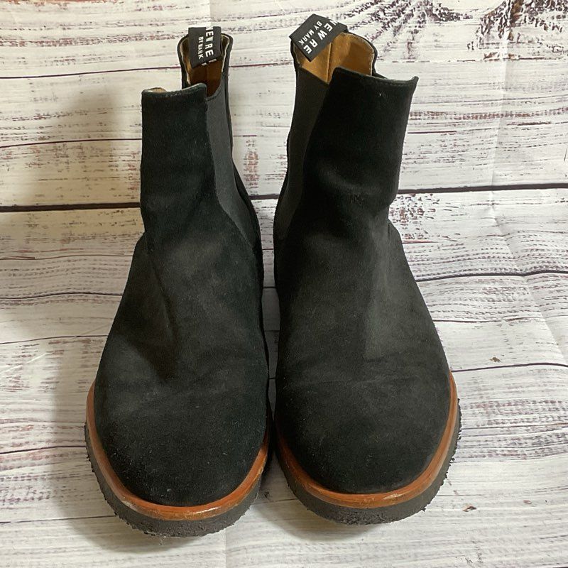 NEW REPUBLIC by MARK McNAIRY Men's Black Suede Boots- SZ 8.5