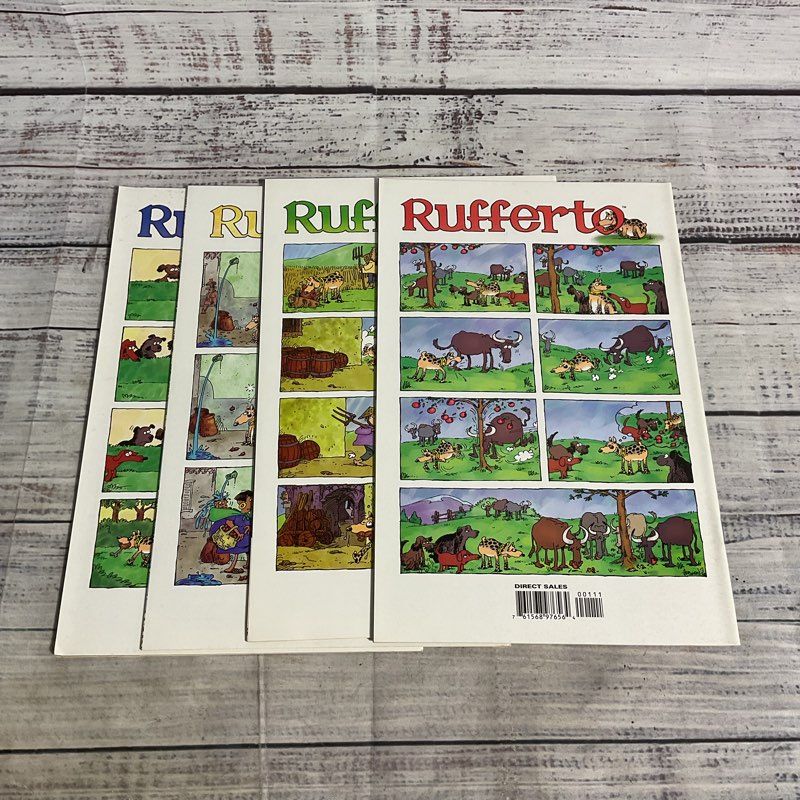 Vtg. 1998 Groo & Rufferto #1-4 Sergio Aragones Ungraded Dark Horse Comics Set