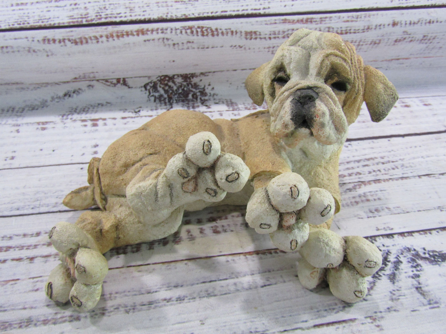 A Breed Apart Droopy Bulldog Puppy Figurine