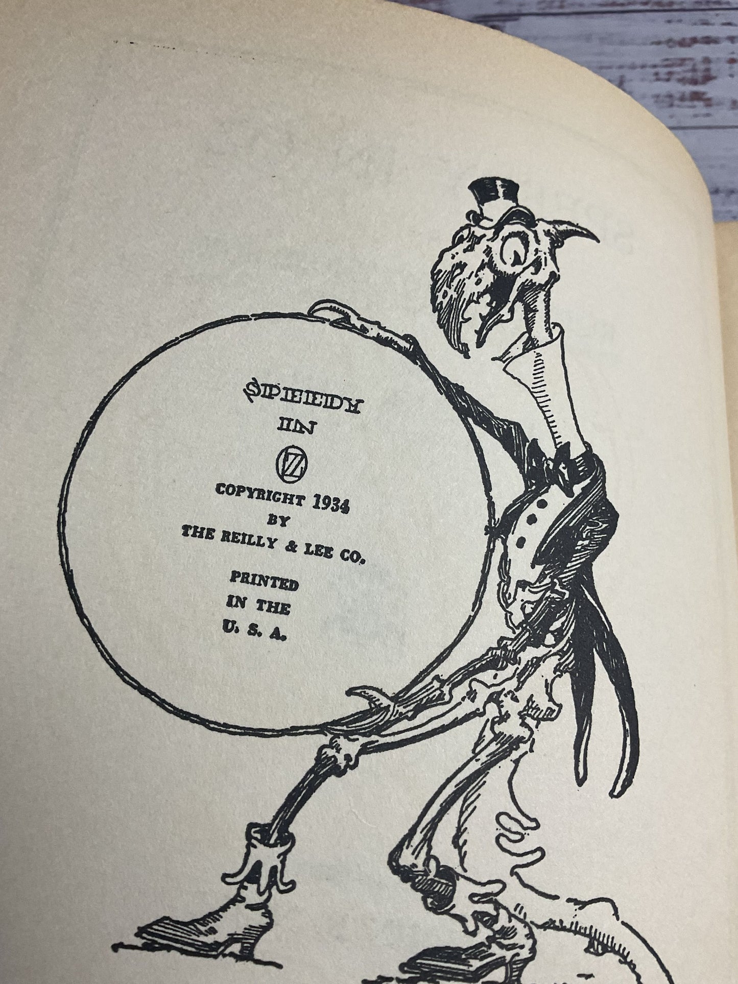 Speedy In Oz By Ruth Plumly Thompson Book 1934