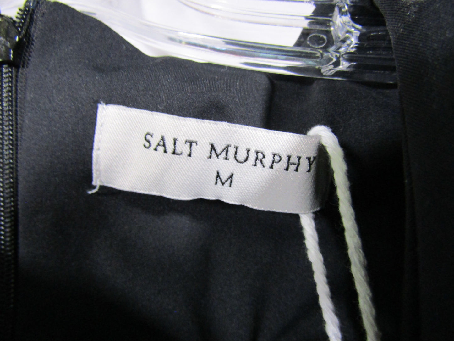 Salt Murphy Andres Men's Black Long Sleeve Top With Shoulder Pads Size M