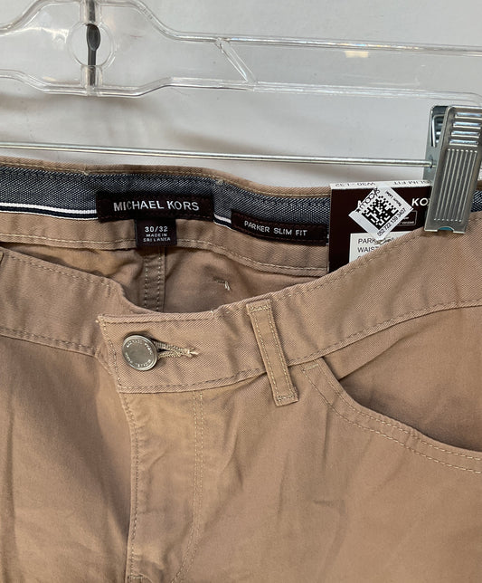 NWT Men's Michael Kors Khaki Pants Size 30
