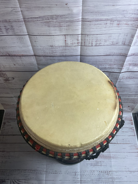 Wooden Djembe Drum 24" With Case