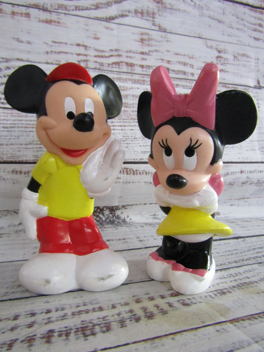 Vintage Playskool Baby Walt Disney Minnie & Mickey Mouse