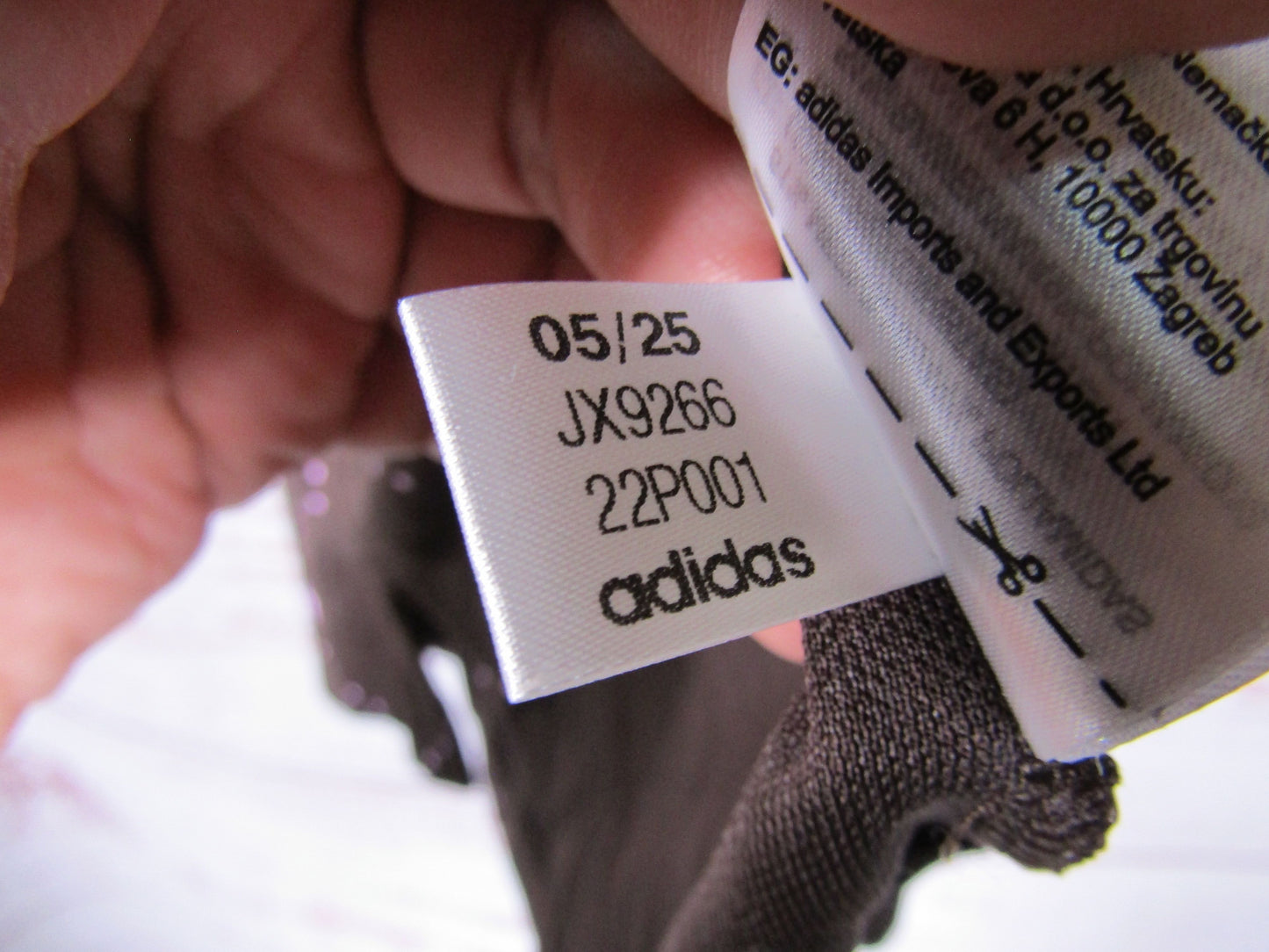 Adidas Women's Dark Brown Bliss Lilac Printed Trefoil Polo Shirt Size S