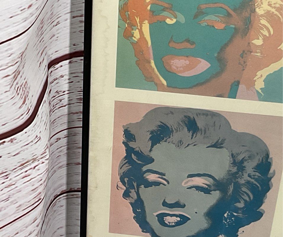 Museum Van Hedendaagse Kunst Gent Vintage Andy Warhol Marilyn Monroe Poster